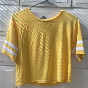 forever 21 cropped tee